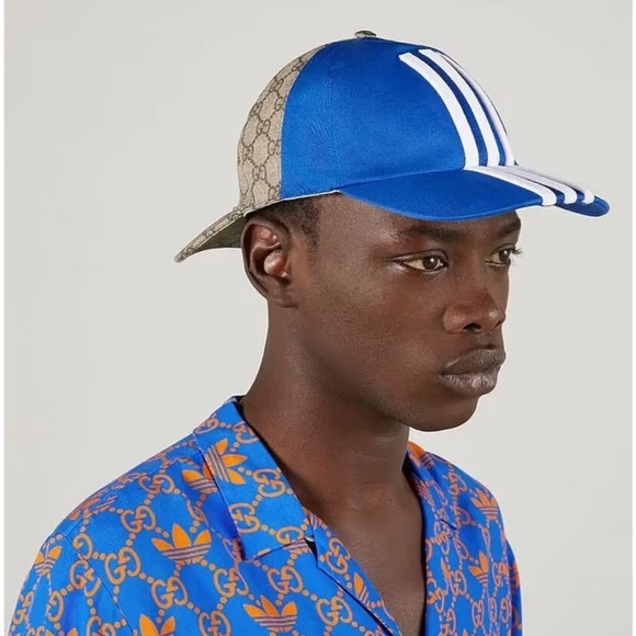 Gucci x Adidas: Double-Sided GG Monogram Limited Edition Cap Hat - Picture 4 of 16